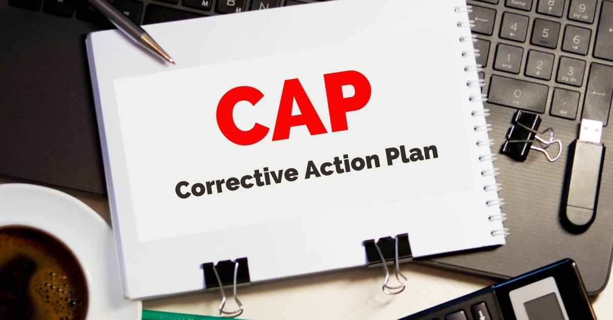 Use a Corrective Action Plan after a Failed Inspection