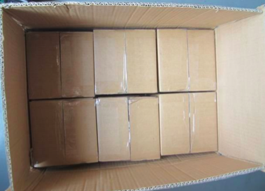 Several inner cartons inside an outer carton