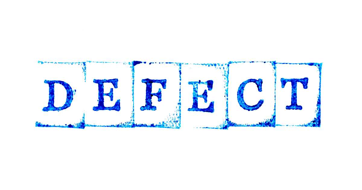 Should You Avoid the Words "Defects" and "Defectives"?