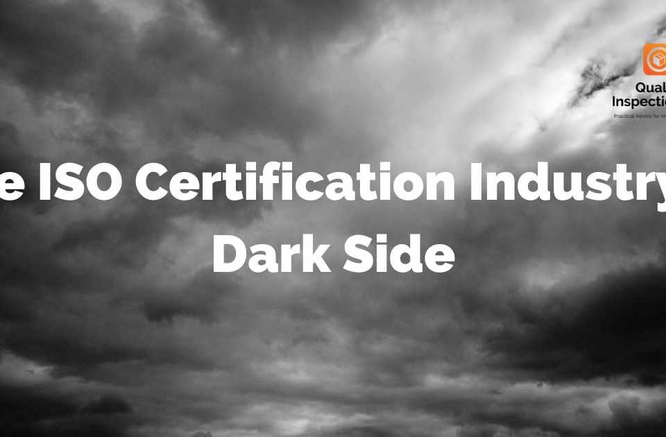 The ISO Certification Industry's Dark Side