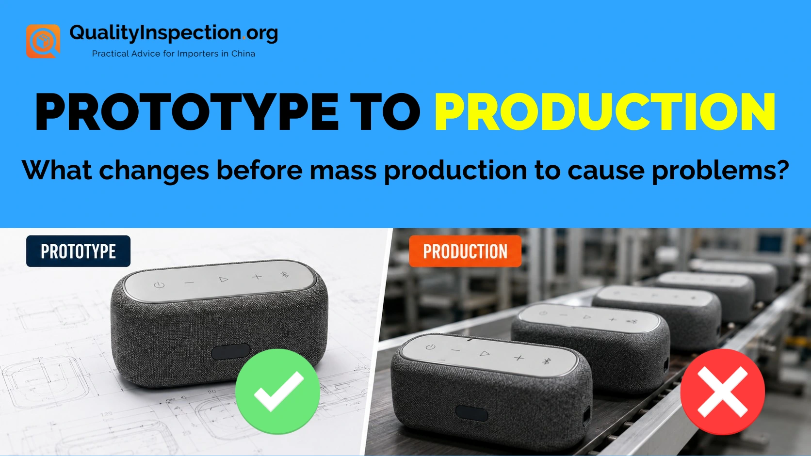 Why a Good Prototype Can Still Fail in Production (Part 1) What changes before mass production
