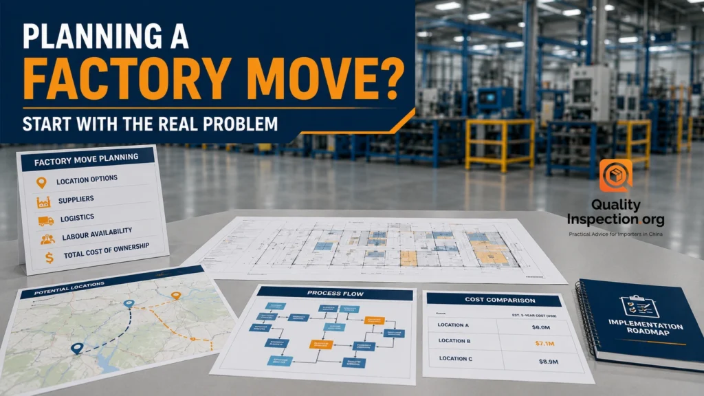 Planning A Factory Move First Decide What Problem You’re Solving